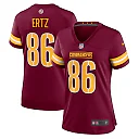 Zennovawear Zach Ertz Washington Commanders Women's Game Jersey - Burgundy