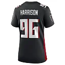 Zennovawear Zach Harrison Atlanta Falcons Women's Team Game Jersey - Black