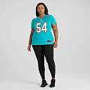 Zennovawear Zach Thomas Miami Dolphins Women's Game Retired Player Jersey - Aqua
