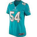 Zennovawear Zach Thomas Miami Dolphins Women's Game Retired Player Jersey - Aqua