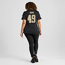 Zennovawear Zach Wood New Orleans Saints Women's Game Jersey - Black