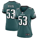 Zennovawear Zack Baun Philadelphia Eagles Women's Game Jersey - Midnight Green