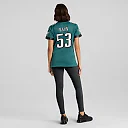 Zennovawear Zack Baun Philadelphia Eagles Women's Game Jersey - Midnight Green