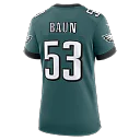 Zennovawear Zack Baun Philadelphia Eagles Women's Team Game Jersey - Midnight Green