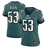 Zennovawear Zack Baun Philadelphia Eagles Women's Game Jersey - Midnight Green