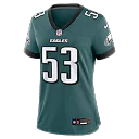 Zennovawear Zack Baun Philadelphia Eagles Women's Team Game Jersey - Midnight Green