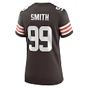 Zennovawear Za'Darius Smith Cleveland Browns Women's Team Game Jersey - Brown