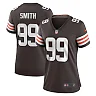 Zennovawear Za'Darius Smith Cleveland Browns Women's Team Game Jersey - Brown