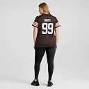 Zennovawear Za'Darius Smith Cleveland Browns Women's Team Game Jersey - Brown