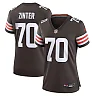 Zennovawear Zak Zinter Cleveland Browns Women's Game Jersey - Brown