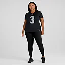 Zennovawear Zamir White Las Vegas Raiders Women's Game Jersey - Black