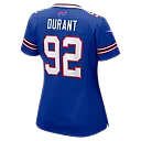 Zennovawear Zane Durant Buffalo Bills Women's Team Game Jersey - Royal