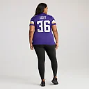 Zennovawear Zavier Scott Minnesota Vikings Women's Team Game Jersey - Purple