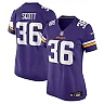 Zennovawear Zavier Scott Minnesota Vikings Women's Team Game Jersey - Purple