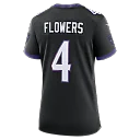 Zennovawear Zay Flowers Baltimore Ravens Women's Alternate Game Jersey - Black