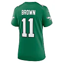 Zennovawear Women's Philadelphia Eagles A.J. Brown Kelly Green Player Jersey