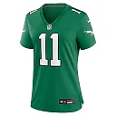 Zennovawear Women's Philadelphia Eagles A.J. Brown Kelly Green Player Jersey