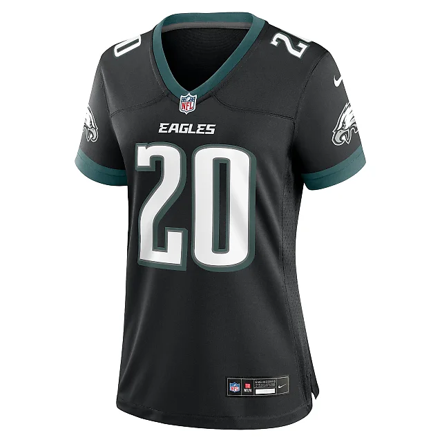 Zennovawear Women's Philadelphia Eagles Brian Dawkins Black Alternate Game Jersey