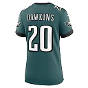 Zennovawear Women's Philadelphia Eagles Brian Dawkins Midnight Green Retired Player Game Jersey