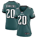 Zennovawear Women's Philadelphia Eagles Brian Dawkins Midnight Green Retired Player Game Jersey