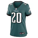 Zennovawear Women's Philadelphia Eagles Brian Dawkins Midnight Green Retired Player Game Jersey
