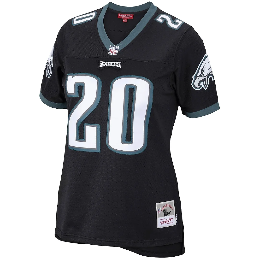 Zennovawear Women's Philadelphia Eagles Brian Dawkins Mitchell & Ness Black Legacy Team Jersey