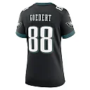 Zennovawear Women's Philadelphia Eagles Dallas Goedert Black Alternate Game Jersey
