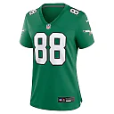 Zennovawear Women's Philadelphia Eagles Dallas Goedert Kelly Green Alternate Game Jersey