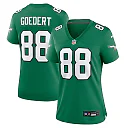 Zennovawear Women's Philadelphia Eagles Dallas Goedert Kelly Green Alternate Game Jersey