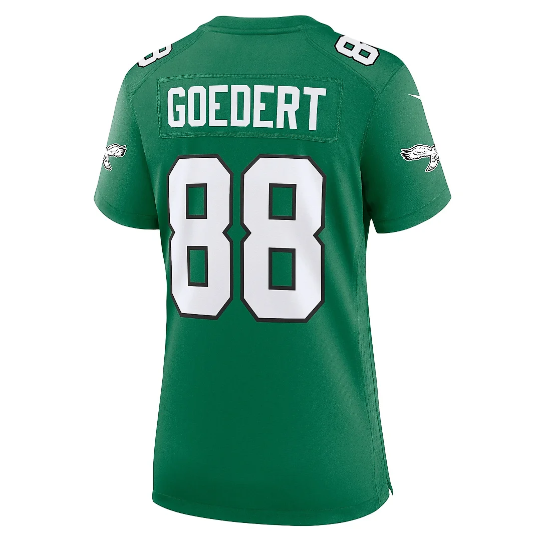 Zennovawear Women's Philadelphia Eagles Dallas Goedert Kelly Green Alternate Game Jersey