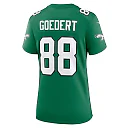Zennovawear Women's Philadelphia Eagles Dallas Goedert Kelly Green Alternate Game Jersey
