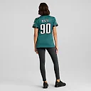 Zennovawear Women's Philadelphia Eagles Davis Midnight Green Team Game Jersey