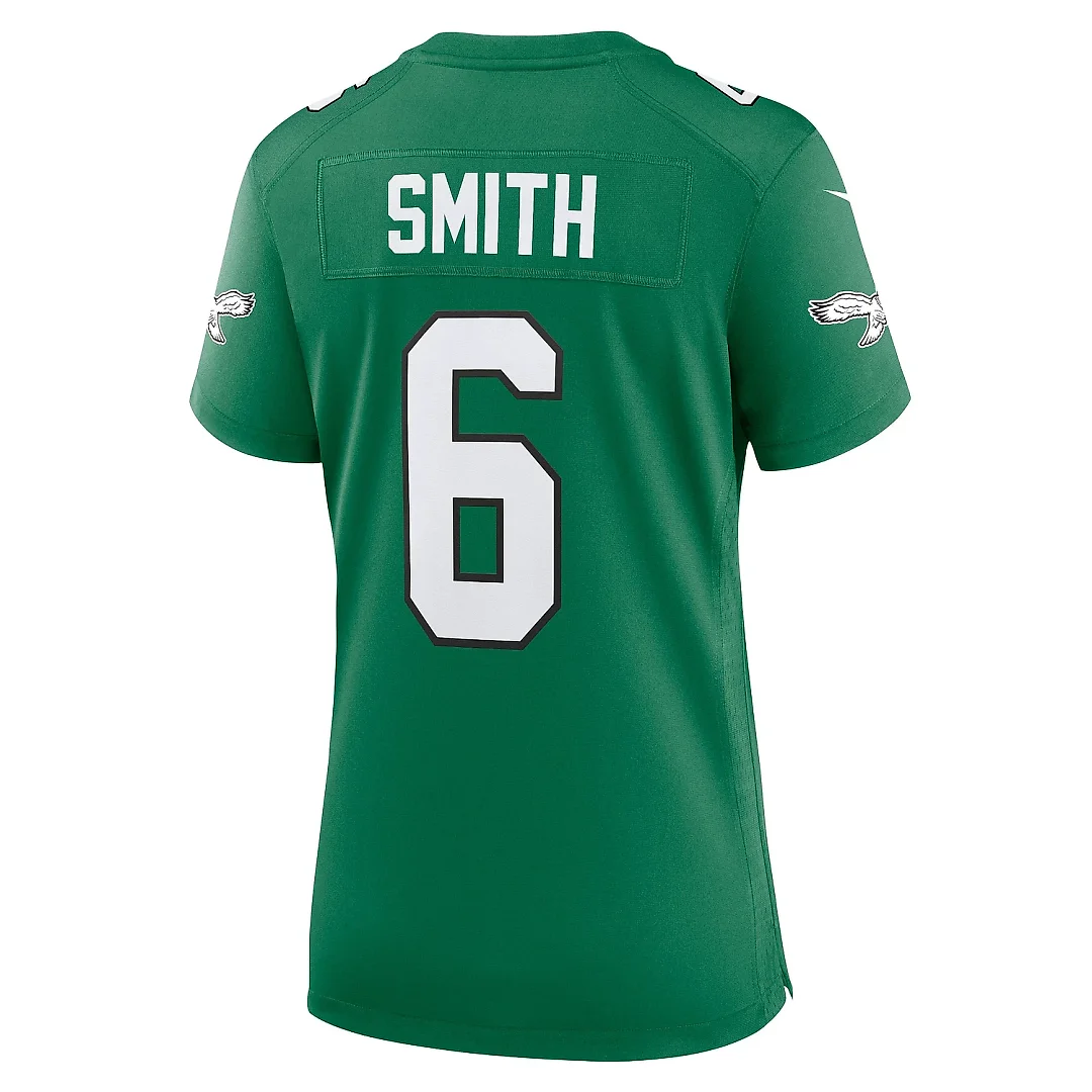 Zennovawear Women's Philadelphia Eagles DeVonta Smith Kelly Green Player Jersey
