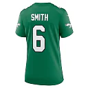 Zennovawear Women's Philadelphia Eagles DeVonta Smith Kelly Green Player Jersey