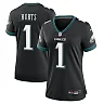 Zennovawear Women's Philadelphia Eagles Jalen Hurts Black Alternate Game Jersey