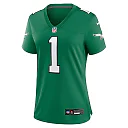 Zennovawear Women's Philadelphia Eagles Jalen Hurts Kelly Green Game Player Jersey