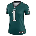 Zennovawear Women's Philadelphia Eagles Jalen Hurts Midnight Green Legend Player Performance Top
