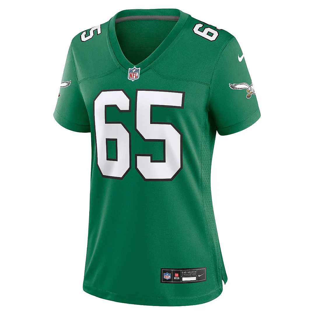 Zennovawear Women's Philadelphia Eagles Lane Johnson Kelly Green Alternate Game Jersey