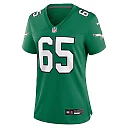 Zennovawear Women's Philadelphia Eagles Lane Johnson Kelly Green Alternate Game Jersey