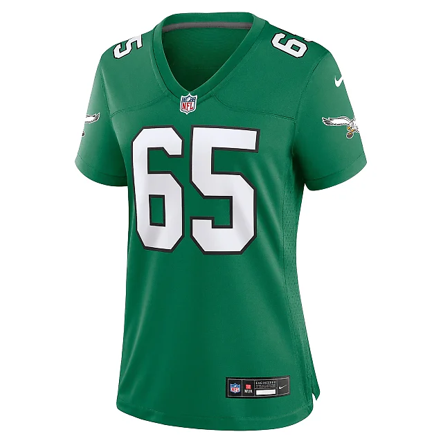 Zennovawear Women's Philadelphia Eagles Lane Johnson Kelly Green Alternate Game Jersey