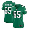 Zennovawear Women's Philadelphia Eagles Lane Johnson Kelly Green Alternate Game Jersey