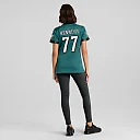 Zennovawear Women's Philadelphia Eagles Matt Hennessy Midnight Green Game Jersey