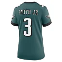 Zennovawear Women's Philadelphia Eagles Nolan Smith Midnight Green Team Game Jersey