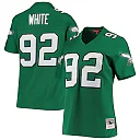 Zennovawear Women's Philadelphia Eagles Reggie White Mitchell & Ness Kelly Green 1990 Legacy Jersey