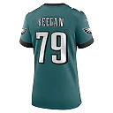 Zennovawear Women's Philadelphia Eagles Trevor Keegan Midnight Green Team Game Jersey