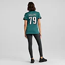 Zennovawear Women's Philadelphia Eagles Trevor Keegan Midnight Green Team Game Jersey