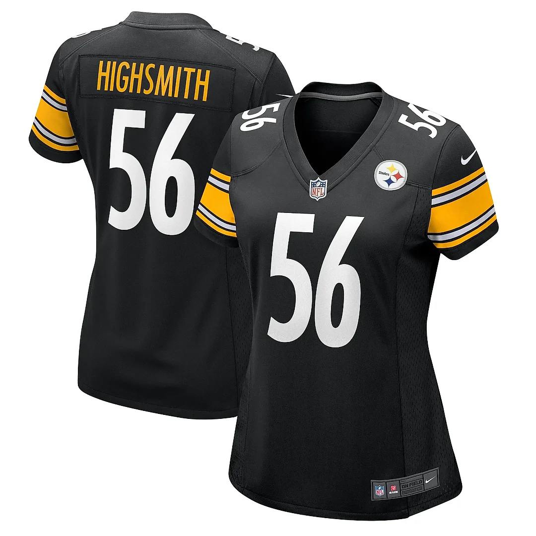 Zennovawear Women's Pittsburgh Steelers Alex Highsmith Black Game Jersey