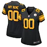 Zennovawear Women's Pittsburgh Steelers Black Alternate Custom Game Jersey