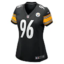 Zennovawear Women's Pittsburgh Steelers Breiden Fehoko Black Game Jersey