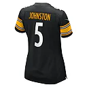 Zennovawear Women's Pittsburgh Steelers Cameron Johnston Black Game Jersey